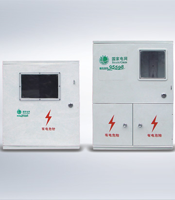 三相動(dòng)力箱上部分能安裝各種規(guī)格的三相機(jī)械表、電子表及插卡式電子表。下部分安裝三相四線接線盒、小型總開(kāi)關(guān)，左右開(kāi)門(mén)．方便管理和用戶(hù)操作。安裝方式：桿上懸掛式、嵌入…