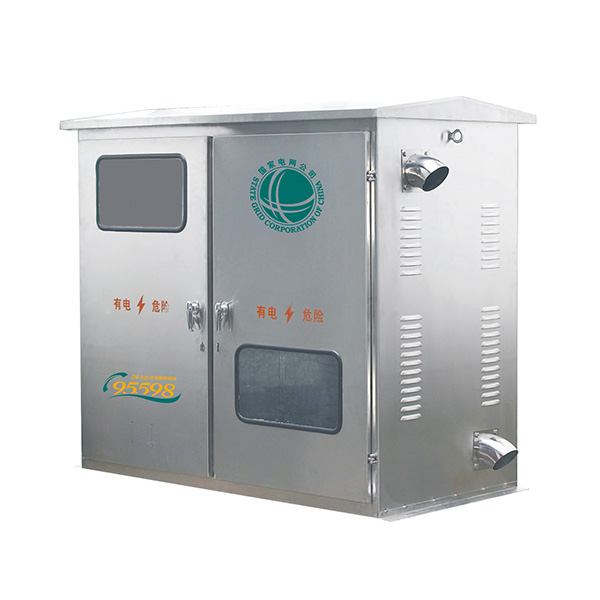        JP系列戶外綜合配電箱是集計(jì)量、出線、無功補(bǔ)償?shù)榷喙δ苡谝惑w的戶外綜合配電裝置。局域短路、過載、過電壓、漏電等保護(hù)
功能，體積小、外型美觀、經(jīng)濟(jì)…